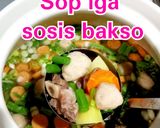 Foto langkah ke 3 dari resep Sop Iga Sosis Bakso.