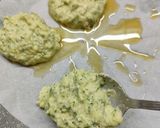 A picture of step 4 of Zucchini Fritters.