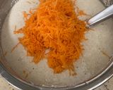 A picture of step 1 of Savoury waffles in silicon mould.