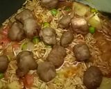 A picture of step 4 of Soya Pea Pulao (Soya Matar Pulao Recipe).