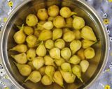 عکس مرحله 3 از دستور کمپوت گلابی زعفرانی🍐