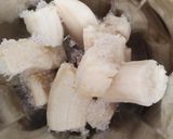 A picture of step 1 of Banana Shake.