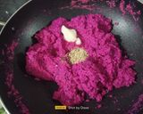 A picture of step 4 of Red Dragon Fruit Coconut Burfi.