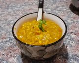 A picture of step 5 of Chana dal fry.