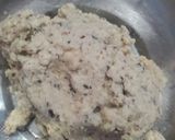 A picture of step 2 of Methi palak dhokla.