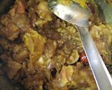 A picture of step 5 of Pepper mutton masala.