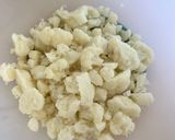 A picture of step 1 of Cauliflower Croquettes Cooked in Dual Fryer.