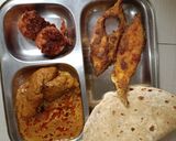 A picture of step 4 of Chicken liver masala.