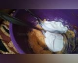 A picture of step 3 of Peach ice cream.