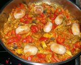 Foto del paso 3 de la receta Arroz de butifarra y setas