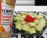 รูปขั้นตอนการทำที่ 4 ของ ซูกินีสลัดงาคั่วญี่ปุ่น (ลดความอ้วน)