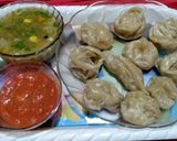 ভেজ মোমো (Veg momo recipe in bengali) রেসিপি ধাপ - 9 ছবি