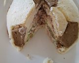 Une image de l'étape 8 de Sandwich cake version ballon.