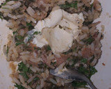 Foto del paso 2 de la receta: Pechuga de pollo enrollada rellena de arroz y espinacas