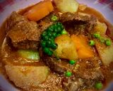 Hình bước làm 7 của món Bò Sốt Patê Nấu Tiêu Xanh