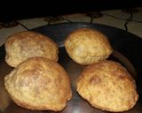A picture of step 1 of Dahi puri.