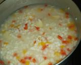 A picture of step 1 of African Samp & Chicken.