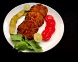 عکس مرحله 1 از دستور برگر مرغ و سویا