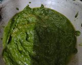 A picture of step 1 of मक्का रोटी सरसो का साग.