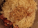 Instant noodle stir-fry