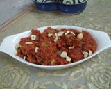 A picture of step 7 of Gajar Halwa.