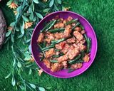 Foto langkah ke 4 dari resep Oseng tempe dan kacang panjang.