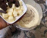 Foto langkah ke 3 dari resep Super lumer marble cake almond keto.