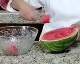 Foto del paso 1 de la receta: Gelatina de sandía