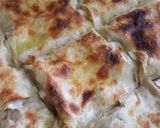 صورة لخطوة 10 من وصفة صينية الرقاق الطري بحشوة الحواوشي😋😘