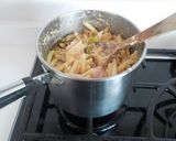 Foto del paso 16 de la receta Macarrones con espárragos trigueros, york y salsa parmesano