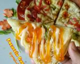 Foto langkah ke 5 dari resep Focaccia Garden (Panggang Teflon).