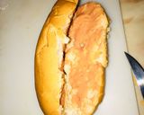 A picture of step 10 of 𝐻𝑜𝓉𝒹𝑜𝑔/𝒸𝒽𝒾𝒸𝓀𝑒𝓃 Sandwich.