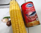 Foto langkah ke 1 dari resep Sarden Jagung Manis Kuah.