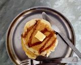 A picture of step 6 of Eggless pancakes.
