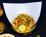 A picture of step 9 of Jhal muri.