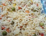 A picture of step 11 of Vegetable rice.