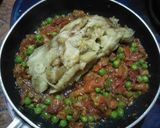 A picture of step 8 of Baigan ka bharta.