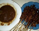 Foto langkah ke 5 dari resep Sate kambing bumka (bumbu kacang) #FestivalResepAsia#Indonesia.