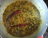 A picture of step 12 of Dill leaves lentil curry | Suva-toordal bhaji | Sabsige soppina palya.