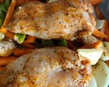 A picture of step 4 of My roast chicken breast in Italian seasoning.