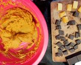 Foto langkah ke 2 dari resep Bola ubi coklat.