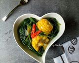 Foto langkah ke 3 dari resep Bening Bayam Jagung.