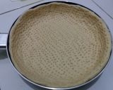 Foto langkah ke 6 dari resep Mac n' cheese pizza teflon.