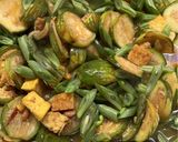 Foto langkah ke 7 dari resep Tempe Tahu Sayur Terong Tauco Medan.