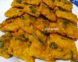 Foto langkah ke 3 dari resep Tempe Mendoan Bumbu Alami Gurih Kriuk (No MSG).
