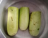 A picture of step 1 of Stuffed Shahi Dudhi/ Stuffed Lauki.