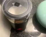 A picture of step 1 of Dirty Matcha Latte for the Whiskless.