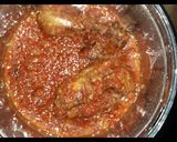 A picture of step 2 of Chinese rice and stew.