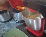 A picture of step 1 of Pinky mixed fruit Cupcakes.