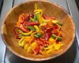 Foto del paso 3 de la receta: Fajitas gri🍴una especialidad de mi casa hecho en México Mexican curios 🥑